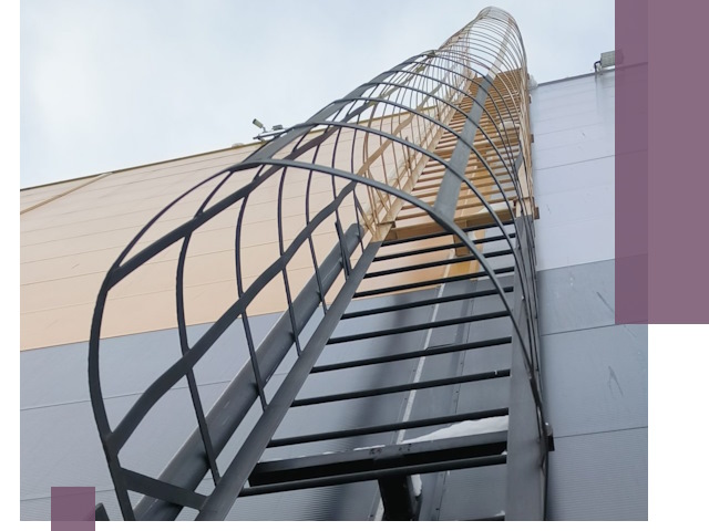 Изготовление и монтаж пожарных лестниц в Тольятти профессионально