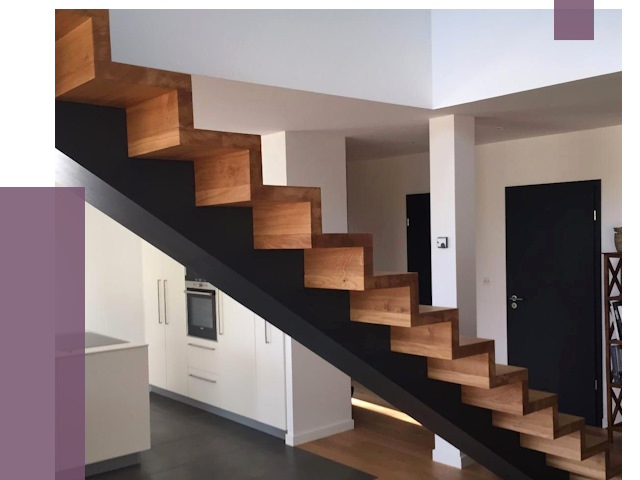 Изготовление деревянных лестниц в Тольятти от 87907 руб. | ПРОЛЁТ-Тля