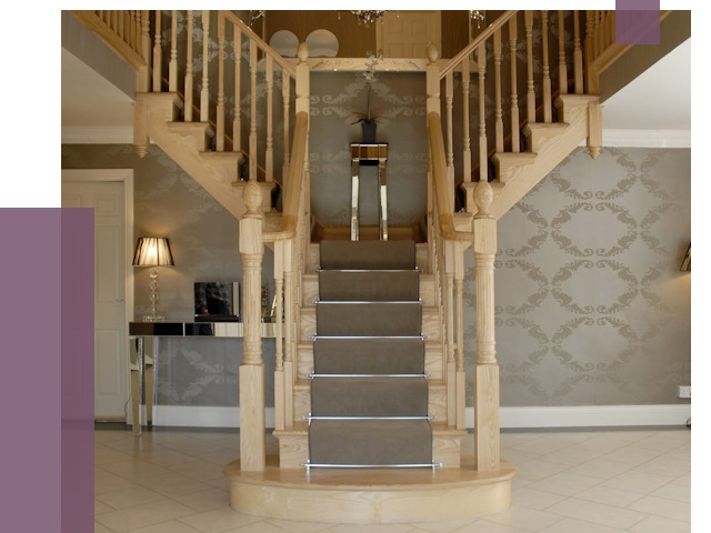 Монтаж деревянных лестниц в Тольятти от 7705 руб. 