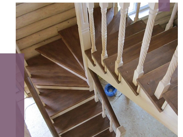 Реставрация деревянных лестниц в Тольятти от 4344 руб.