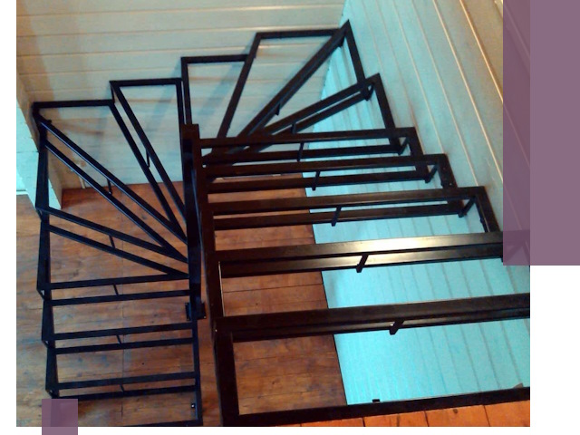 Изготовление металлических лестниц любой сложности в Тольятти
