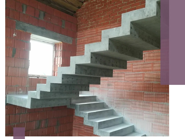 Бетонные лестницы под ключ в Тольятти: монтаж, демонтаж, ремонт