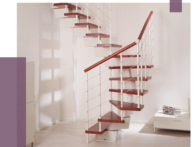 Изготовление лестниц на больцах в Тольятти от 9825 руб. | ПРОЛЁТ-Тля