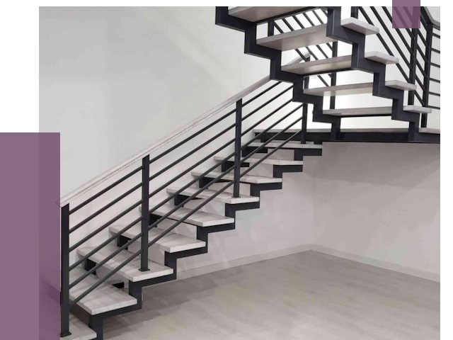 Лестницы на металлокаркасе под ключ в Тольятти от 12928 руб. | ПРОЛЁТ-Тля