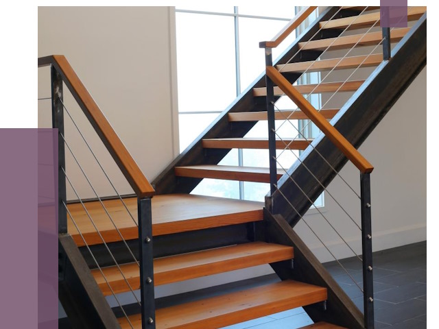 Изготовление лестниц на металлокаркасе в Тольятти от 19133 руб. | ПРОЛЁТ-Тля