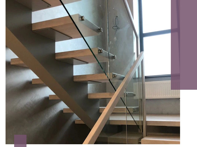 Изготовление лестниц на монокосоуре в Тольятти с монтажом и гарантией