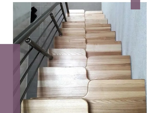 Лестницы гусиный шаг в Тольятти от 13186 руб. под ключ | ПРОЛЁТ-Тля