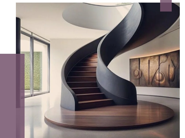Элитные лестницы под заказ в Тольятти от 191327 руб. — ПРОЛЁТ-Тля