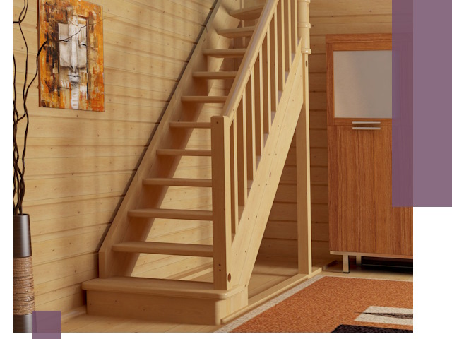 Лестницы эконом класса под ключ в Тольятти — недорого и быстро