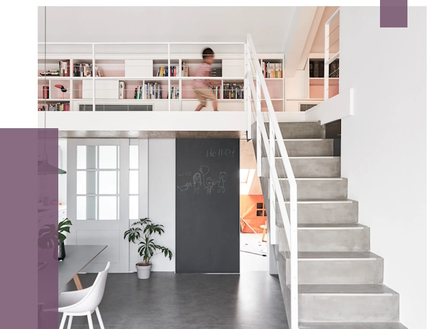 Лестницы для двухуровневой квартиры в Тольятти от 178400 руб. | ПРОЛЁТ-Тля