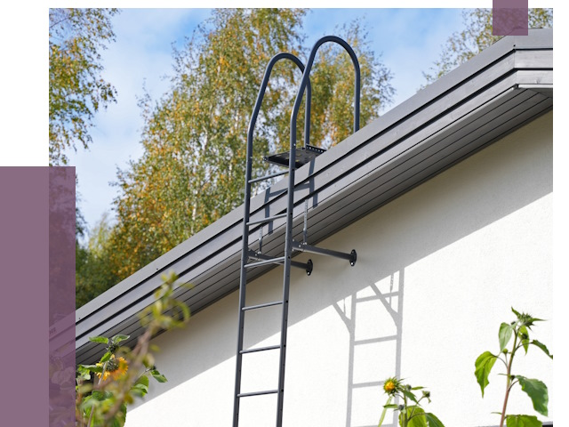 Лестницы на крышу в Тольятти от 19340 руб. — монтаж и монтаж ПРОЛЁТ-Тля