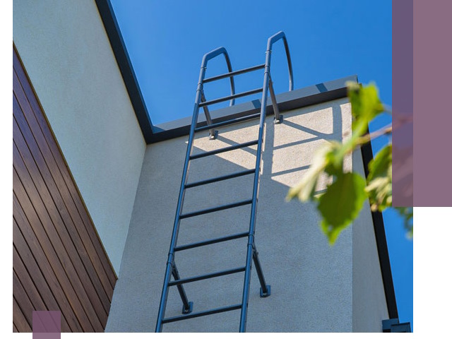 Лестницы на крышу в Тольятти — изготовление, монтаж, демонтаж