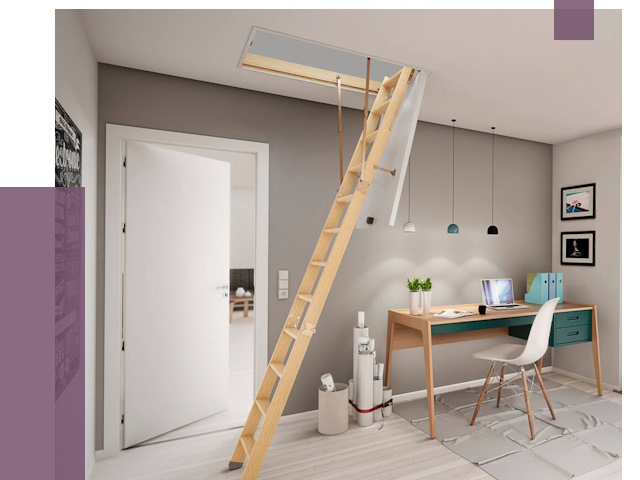 Чердачные лестницы в Тольятти — от 14737 руб. | ПРОЛЁТ-Тля