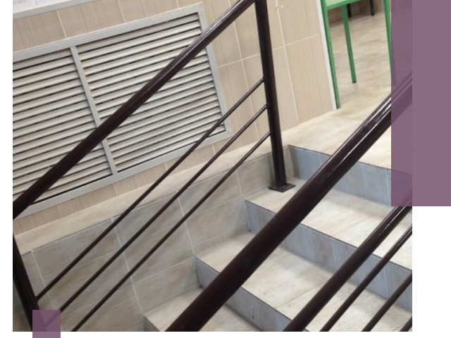 Изготовление перил из металла под ключ в Тольятти