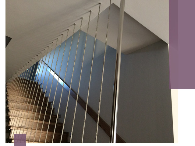 Тросовые перила под ключ в Тольятти — производство и монтаж