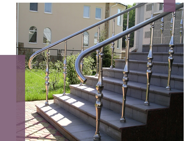 Перила для крыльца в Тольятти от 10859 руб. — монтаж ПРОЛЁТ-Тля