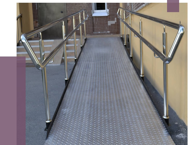 Пандусы в Тольятти от 12410 руб. — установка для инвалидов | ПРОЛЁТ-Тля