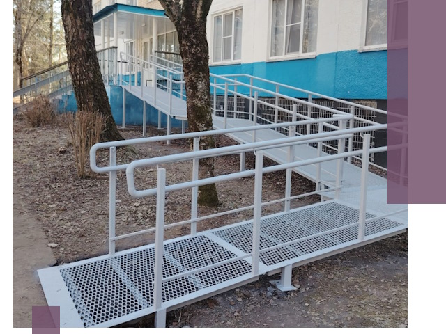 Пандусы под ключ в Тольятти: изготовление, монтаж и демонтаж