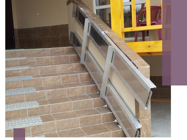 Откидные пандусы под ключ в Тольятти — монтаж и демонтаж