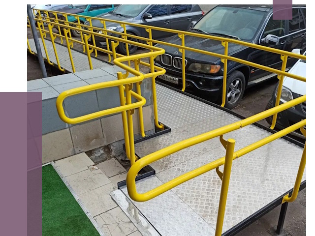 Стационарные пандусы в Тольятти от 12410 руб. | ПРОЛЁТ-Тля