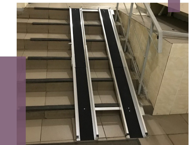 Установка пандуса в подъезд в Тольятти от 8067 руб. под ключ | ПРОЛЁТ-Тля