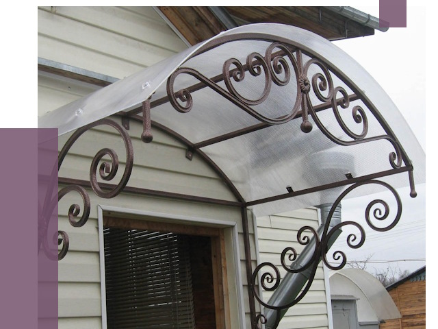 Изготовление козырьков в Тольятти от 7446 руб. — заказать | ПРОЛЁТ-Тля