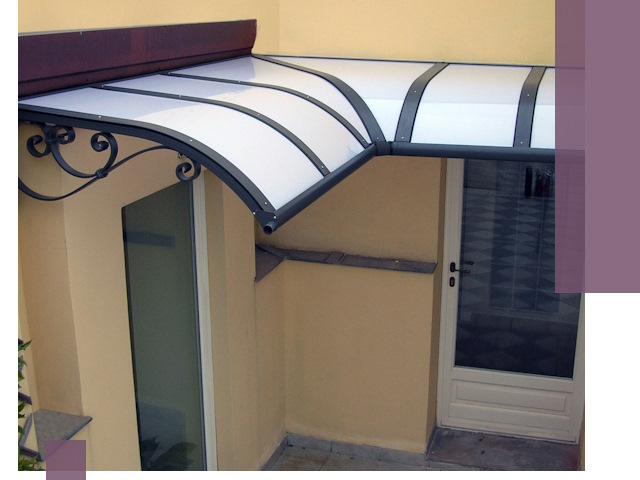 Монтаж козырьков любой сложности в Тольятти под ключ