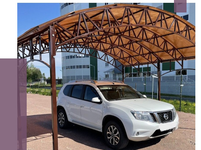 Недорогие навесы в Тольятти от 43436 руб. | ПРОЛЁТ-Тля