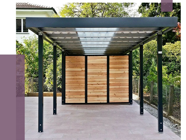 Отдельно стоящие навесы во дворе в Тольятти от 81185 руб. | ПРОЛЁТ-Тля