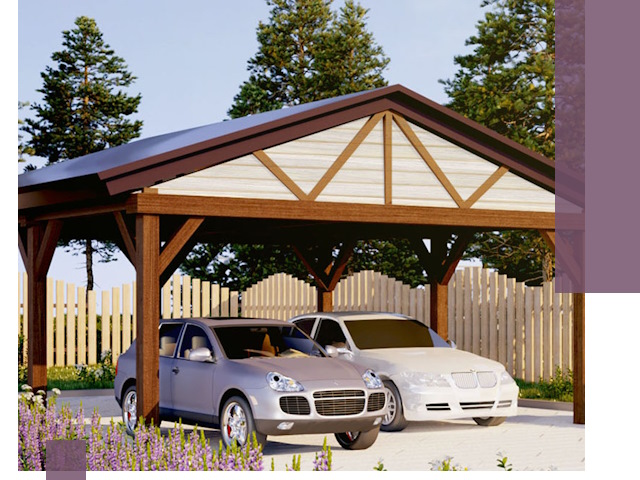 Навесы для автомобиля в Тольятти — изготовление и монтаж