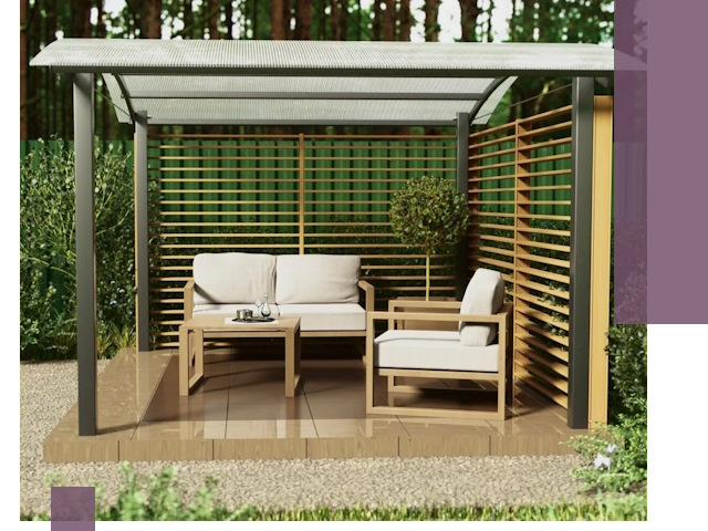 Навесы для дачи в Тольятти: изготовление, монтаж и демонтаж