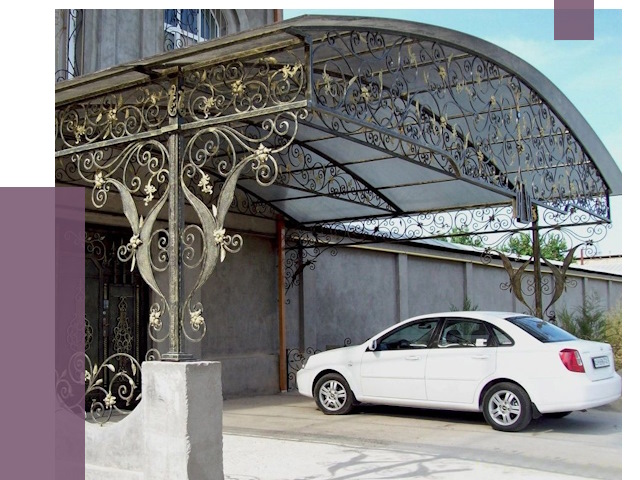 Кованые навесы в Тольятти от 14737 руб. | ПРОЛЁТ-Тля