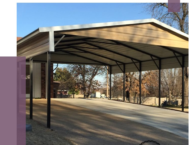 Двускатные навесы в Тольятти от 8118 руб.  | ПРОЛЁТ-Тля