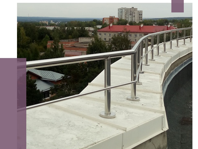 Парапеты и ограждения кровли в Тольятти от 5016 руб. 