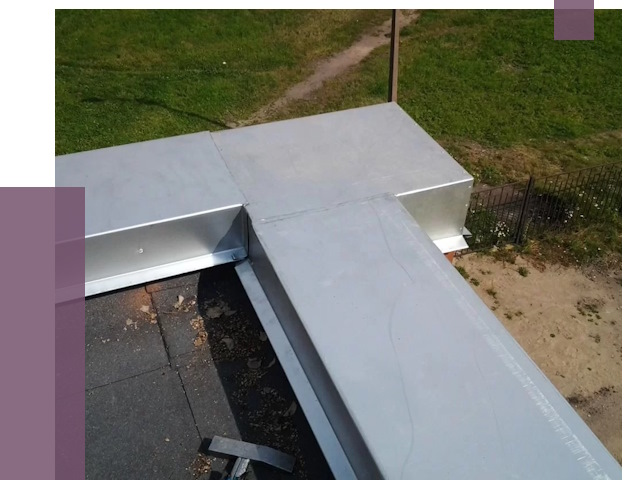 Оцинкованные парапеты в Тольятти от 8118 руб.  | ПРОЛЁТ-Тля