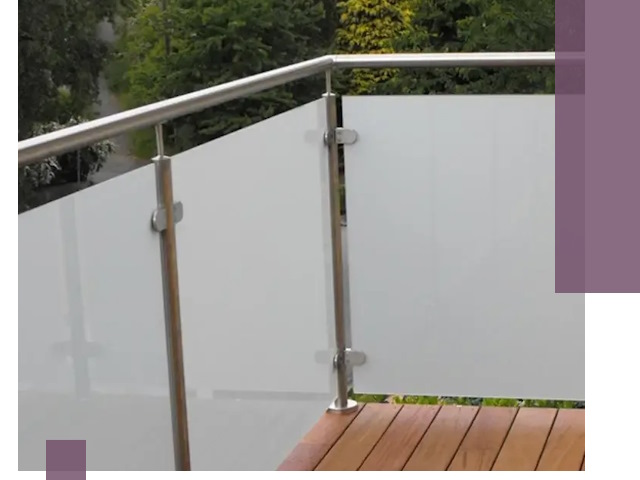 Алюминиевые парапеты для балконов и террас в Тольятти