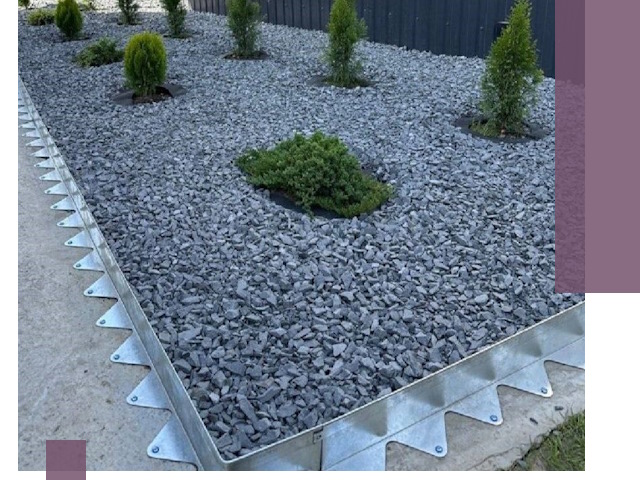 Оцинкованные металлические бордюры под заказ в Тольятти