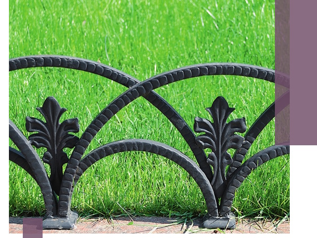 Декоративные металлические бордюры под ключ в Тольятти