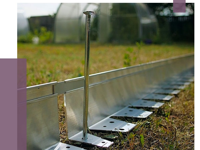 Металлические бордюры для газона в Тольятти от 4344 руб. | ПРОЛЁТ-Тля