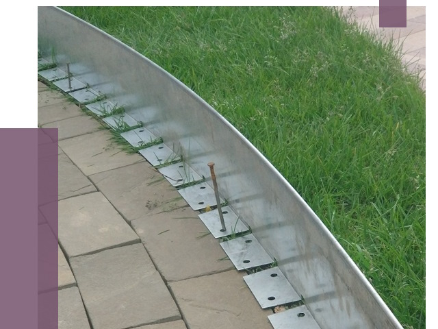 Металлические бордюры для тротуаров в Тольятти от 8791 руб.