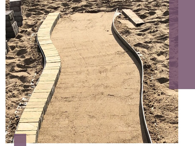 Металлические бордюры для тротуаров в Тольятти — прочные и долговечные