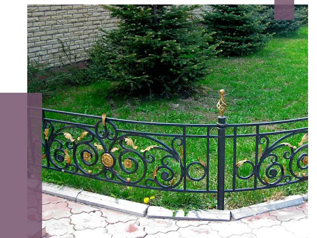 Кованые газонные ограждения в Тольятти от 7705 руб. — ПРОЛЁТ-Тля