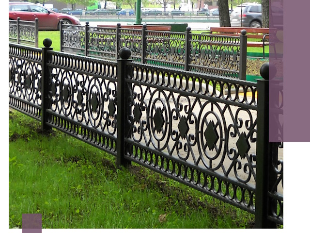 Секционные газонные ограждения под ключ в Тольятти