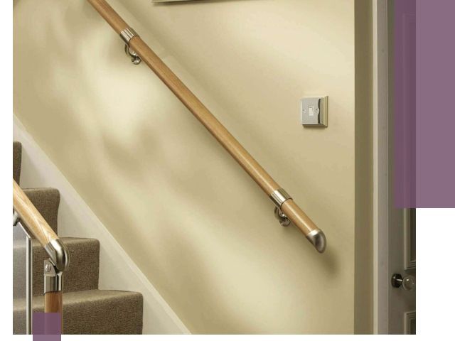 Монтаж пристенных поручней профессионально в Тольятти