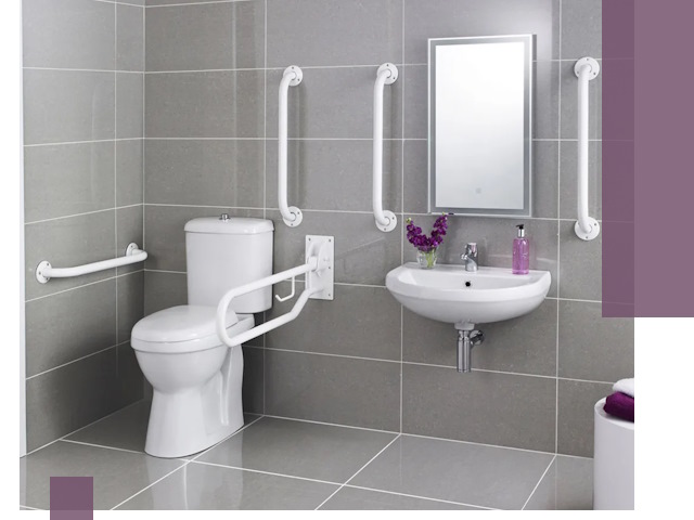 Поручни для санузлов в Тольятти: установка, ремонт и монтаж