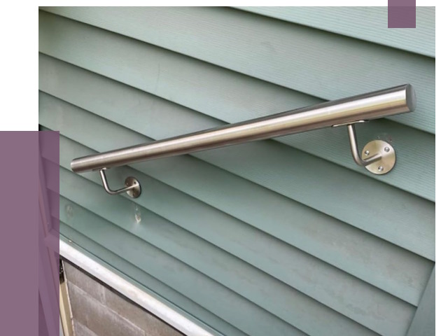 Поручни из нержавеющей стали в Тольятти от 7757 руб.  | ПРОЛЁТ-Тля