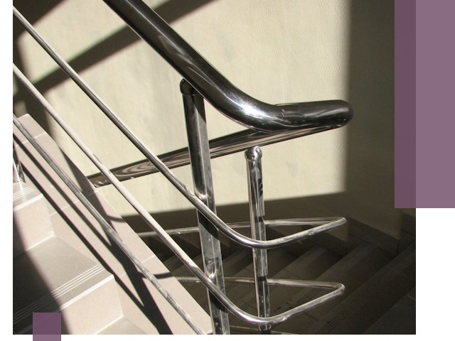 Поручни из нержавеющей стали под ключ в Тольятти